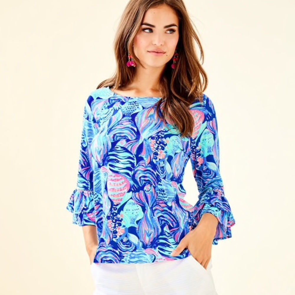 Lilly Pulitzer scale up Laddie top